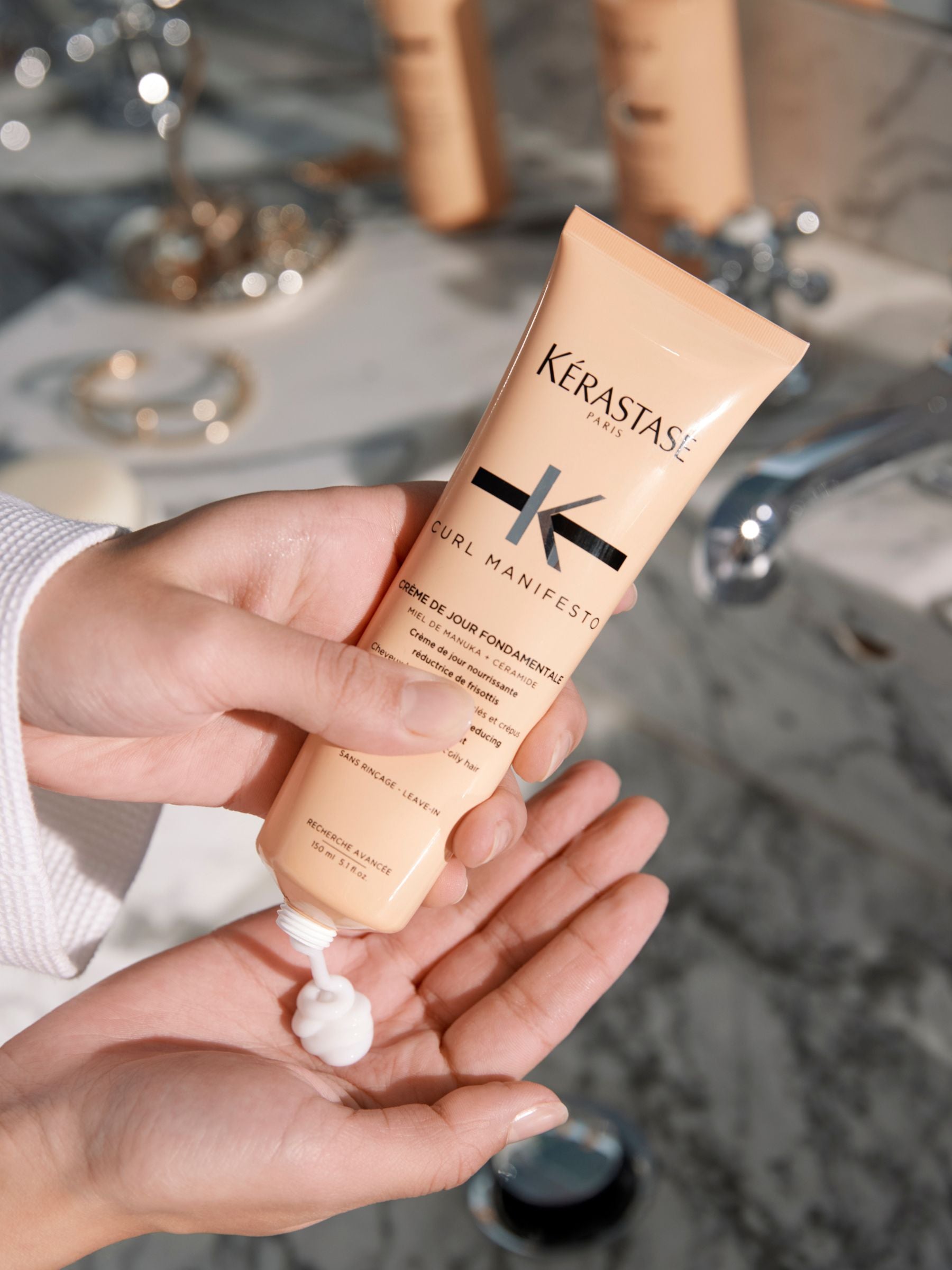 Kérastase | Curl Manifesto Crème De Jour Fondamentale Leave-In