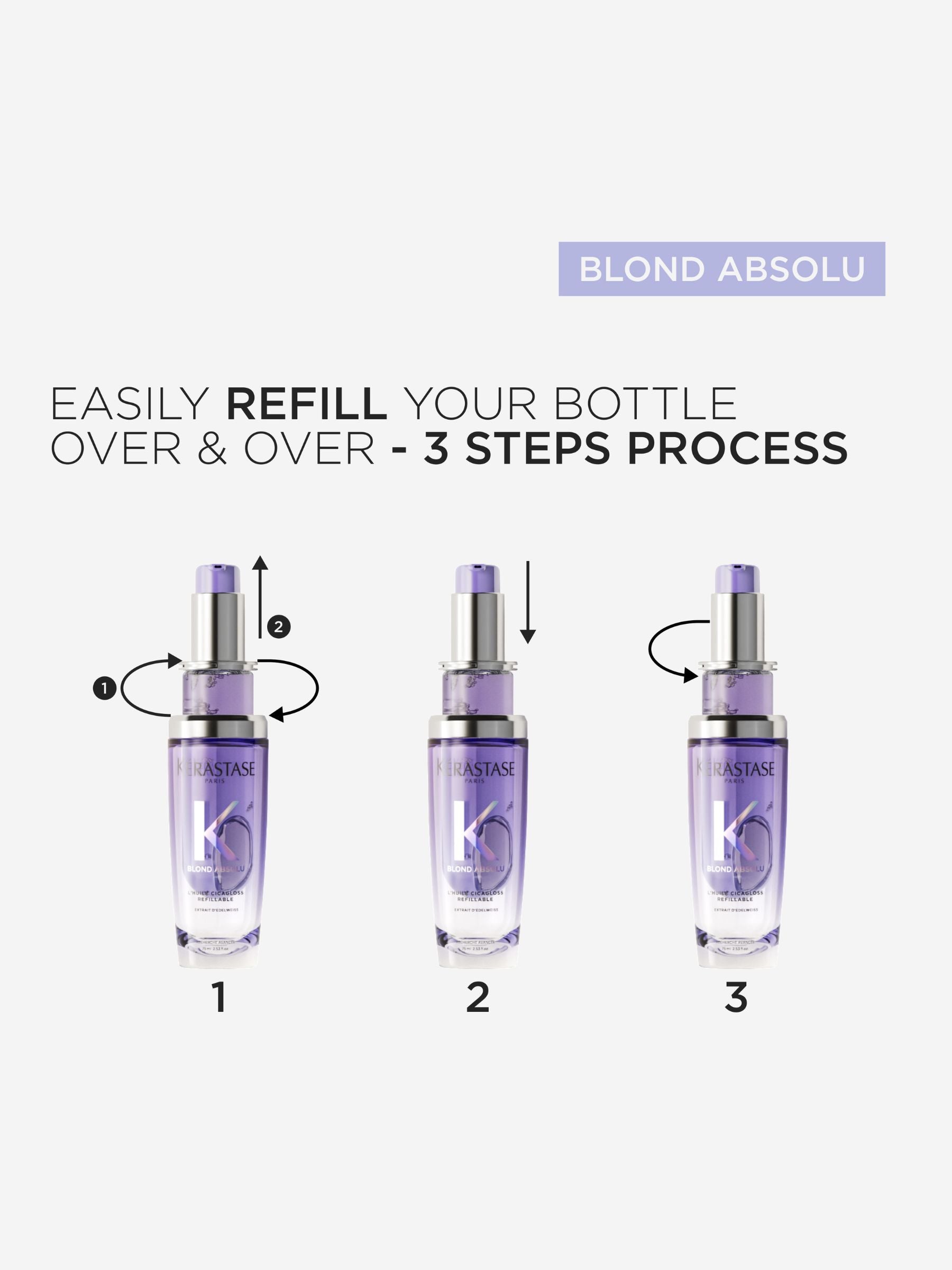 Kérastase | Blond Absolu L´Huile Cicagloss refillable hair oil