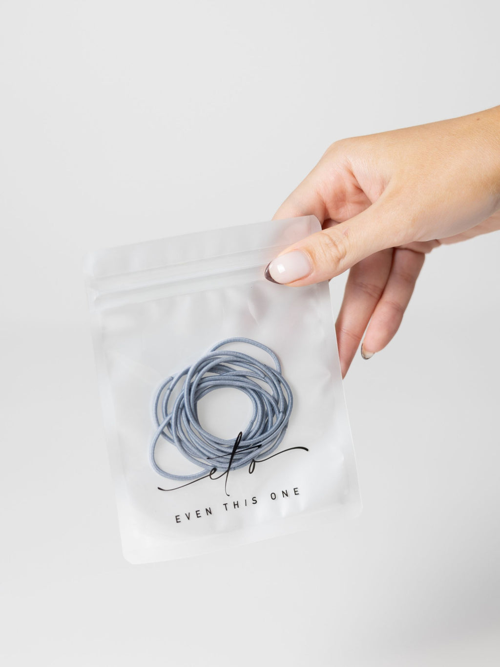 Even this one | Slim hårelastikker - 10 stk. Petrol